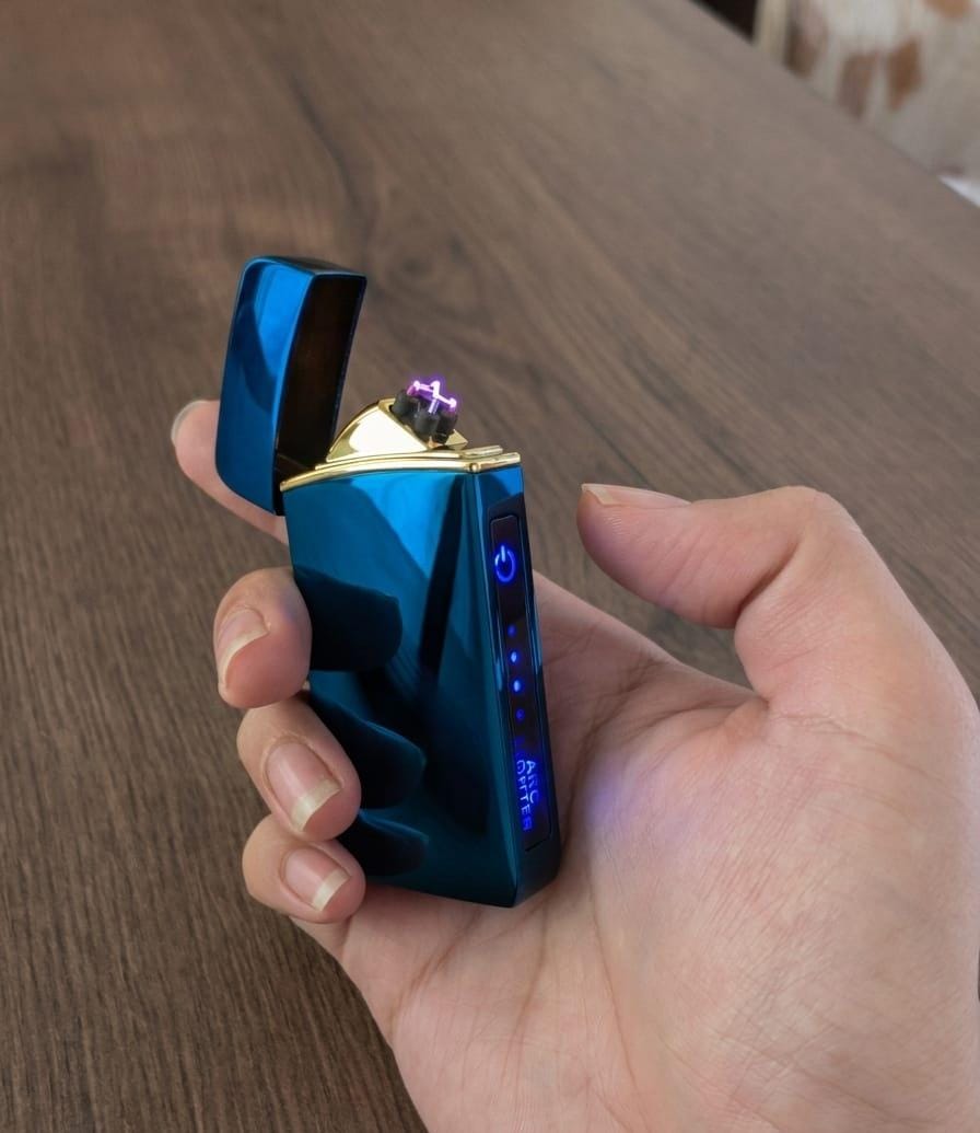 Plasma Electric Lighters - Dual Arc Windproof USB Rechargeable